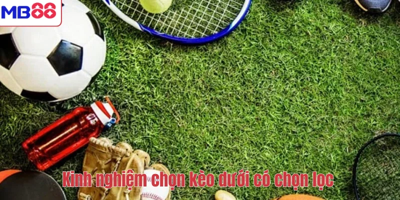 Kinh Nghiệm Cược Bóng Đá Chuẩn Xác Và Hiệu Quả Tại MB88 3 Kinh nghiệm chọn kèo dưới có chọn lọc